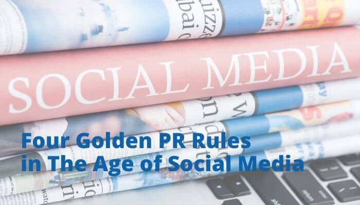 Pr rules in the age of social media