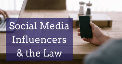Influencers the law