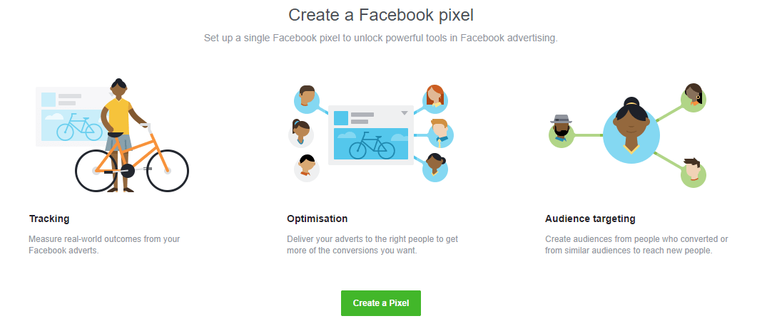 create a Facebook pixel